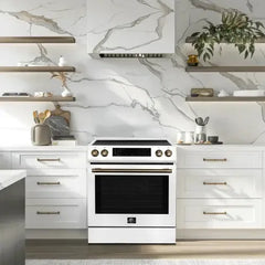 Forno Espresso Donatello 30-Inch Slide-In Induction Range - FFSIN0905-30 - The Home Selection