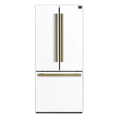 Forno Espresso Gallipoli 30-inch 17.5 cu. ft. French Door Refrigerator with Ice Maker (FFFFD1974-31) - The Home Selection
