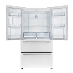 Forno Espresso Moena 36-inch 19.2 Cu.ft French Door Refrigerator (FFRBI1820-36) - The Home Selection