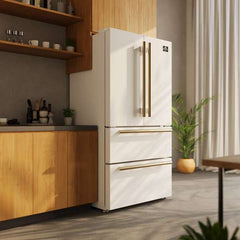 Forno Espresso Moena 36-inch 19.2 Cu.ft French Door Refrigerator (FFRBI1820-36) - The Home Selection