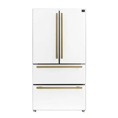Forno Espresso Moena 36-inch 19.2 Cu.ft French Door Refrigerator (FFRBI1820-36) - The Home Selection