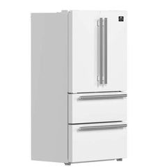 Forno Espresso Moena 36-inch 19.2 Cu.ft French Door Refrigerator (FFRBI1820-36) - The Home Selection