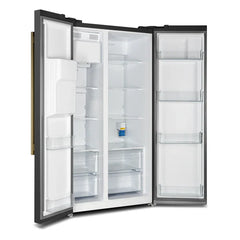 Forno Espresso Salerno 36-inch 20 cu.ft Side-by-Side Refrigerator with Water Dispenser - FFRBI1844-36 - The Home Selection