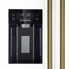 Forno Espresso Salerno 36-inch 20 cu.ft Side-by-Side Refrigerator with Water Dispenser - FFRBI1844-36 - The Home Selection