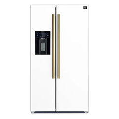 Forno Espresso Salerno 36-inch 20 cu.ft Side-by-Side Refrigerator with Water Dispenser - FFRBI1844-36 - The Home Selection