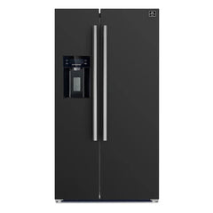 Forno Espresso Salerno 36-inch 20 cu.ft Side-by-Side Refrigerator with Water Dispenser - FFRBI1844-36 - The Home Selection