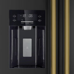 Forno Espresso Salerno 36-inch 20 cu.ft Side-by-Side Refrigerator with Water Dispenser - FFRBI1844-36 - The Home Selection