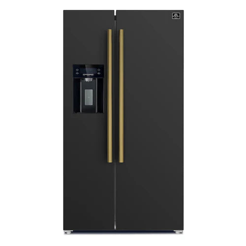 Forno Espresso Salerno 36-inch 20 cu.ft Side-by-Side Refrigerator with Water Dispenser - FFRBI1844-36 - The Home Selection