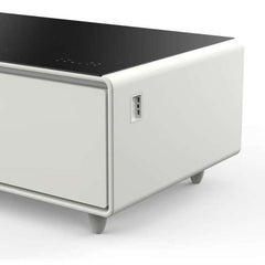 Forno Evoluto Tavolo 51-Inch Smart Coffee Table – Dual Refrigerator Drawers, Bluetooth 5.0 Audio, Wireless Charging & RGB Ambient Light - FCTFR7006-51 - The Home Selection