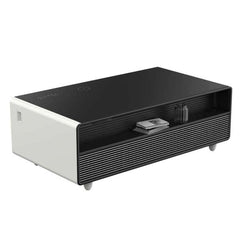 Forno Evoluto Tavolo 51-Inch Smart Coffee Table – Dual Refrigerator Drawers, Bluetooth 5.0 Audio, Wireless Charging & RGB Ambient Light - FCTFR7006-51 - The Home Selection