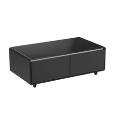Forno Evoluto Tavolo 51-Inch Smart Coffee Table – Dual Refrigerator Drawers, Bluetooth 5.0 Audio, Wireless Charging & RGB Ambient Light - FCTFR7006-51 - The Home Selection