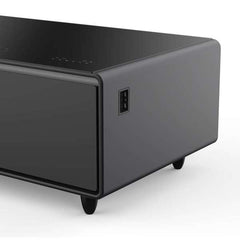 Forno Evoluto Tavolo 51-Inch Smart Coffee Table – Dual Refrigerator Drawers, Bluetooth 5.0 Audio, Wireless Charging & RGB Ambient Light - FCTFR7006-51 - The Home Selection