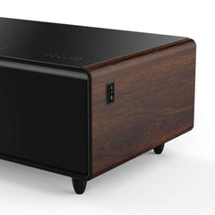 Forno Evoluto Tavolo 51-Inch Smart Coffee Table – Dual Refrigerator Drawers, Bluetooth 5.0 Audio, Wireless Charging & RGB Ambient Light - FCTFR7006-51 - The Home Selection