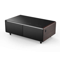 Forno Evoluto Tavolo 51-Inch Smart Coffee Table – Dual Refrigerator Drawers, Bluetooth 5.0 Audio, Wireless Charging & RGB Ambient Light - FCTFR7006-51 - The Home Selection