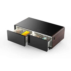 Forno Evoluto Tavolo 51-Inch Smart Coffee Table – Dual Refrigerator Drawers, Bluetooth 5.0 Audio, Wireless Charging & RGB Ambient Light - FCTFR7006-51 - The Home Selection