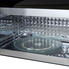 Forno Fornace 30-Inch Over the Range Convection Microwave, – 1.5 cu.ft, 300 CFM Vent, Touch Control, LED Light - FOTR3038-30 - The Home Selection