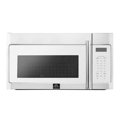 Forno Fornace 30-Inch Over the Range Convection Microwave, – 1.5 cu.ft, 300 CFM Vent, Touch Control, LED Light - FOTR3038-30 - The Home Selection