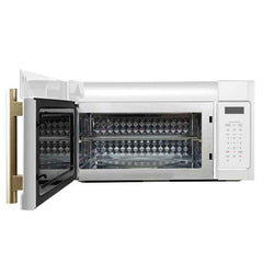 Forno Fornace 30-Inch Over the Range Convection Microwave, – 1.5 cu.ft, 300 CFM Vent, Touch Control, LED Light - FOTR3038-30 - The Home Selection