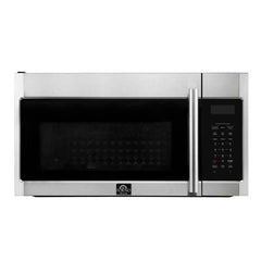 Forno Fornace 30-Inch Over the Range Convection Microwave, – 1.5 cu.ft, 300 CFM Vent, Touch Control, LED Light - FOTR3038-30 - The Home Selection