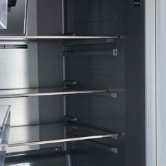 Forno Fortezza 60 Inch Convertible Refrigerator/Freezer with Modern Trim Kit, Stainless Steel, Total No Frost, with Automatic Ice Maker - FFFFD1738-60MG - The Home Selection