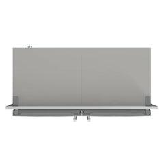 Forno Fortezza 60 Inch Convertible Refrigerator/Freezer with Modern Trim Kit, Stainless Steel, Total No Frost, with Automatic Ice Maker - FFFFD1738-60MG - The Home Selection