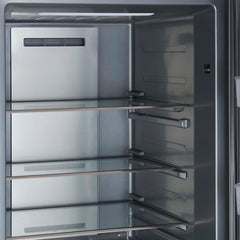 Forno Fortezza 60 Inch Convertible Refrigerator/Freezer with Modern Trim Kit, Stainless Steel, Total No Frost, with Automatic Ice Maker - FFFFD1738-60MG - The Home Selection