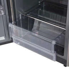 Forno Fortezza 60 Inch Convertible Refrigerator/Freezer with Modern Trim Kit, Stainless Steel, Total No Frost, with Automatic Ice Maker - FFFFD1738-60MG - The Home Selection