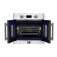 Forno Gallico 30-Inch Electric French Door Wall Oven (FBOEL1371-30) - The Home Selection