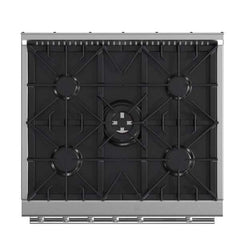 Forno Giovanni 30" Gas Range with 5 Burners, 4.32 cu.ft. Convection Oven, and Temperature Gauge - FFSGS6274-30 - The Home Selection