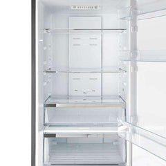 Forno Guardia 46.8-Inch 21.6 cu.ft. Side-by-Side Bottom Freezer Refrigerator in Stainless Steel (FFFFD1778-48) - The Home Selection