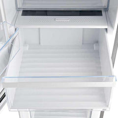 Forno Guardia 46.8-Inch 21.6 cu.ft. Side-by-Side Bottom Freezer Refrigerator in Stainless Steel (FFFFD1778-48) - The Home Selection