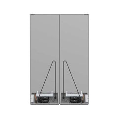 Forno Guardia 46.8-Inch 21.6 cu.ft. Side-by-Side Bottom Freezer Refrigerator in Stainless Steel (FFFFD1778-48) - The Home Selection