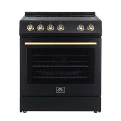 Forno Leonardo Espresso 30-Inch 5.0 cu. Ft. Slide-In Electric Range (FFSEL6012-30) - The Home Selection