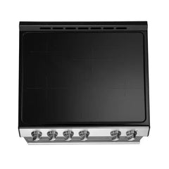 Forno Leonardo Espresso 30-Inch Induction Range in Stainless Steel (FFSIN0982-30) - The Home Selection
