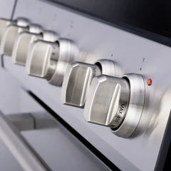 Forno Leonardo Espresso 30-Inch Induction Range in Stainless Steel (FFSIN0982-30) - The Home Selection