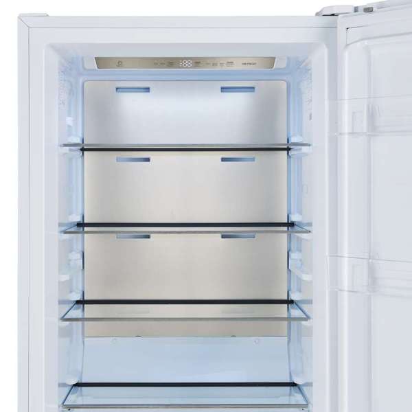 Forno Maderno 28-Inch Built-In Convertible Refrigerator in White with Antique Brass Handle, 13.6 cu.ft. with Decorative Grill - 32-Inch Wide - FFFFD1722-32 - The Home Selection