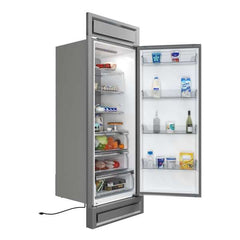 Forno Maderno 32-Inch 13.6 cu.ft. Right Swing Convertible Refrigerator/Freezer Built-In with Decorative Grill Trim (FFFFD1722-32RS) - The Home Selection
