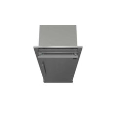 Forno Maderno 32-Inch 13.6 cu.ft. Right Swing Convertible Refrigerator/Freezer Built-In with Decorative Grill Trim (FFFFD1722-32RS) - The Home Selection