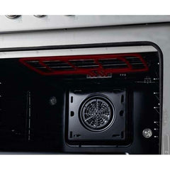 Forno Marco 30-inch Dual Fuel Range Stainless Steel, 4 Sealed Burners - 37,000 BTU, 4.32 cu.ft. True Convection Oven - FFSGS6197-30 - The Home Selection