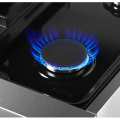 Forno Marco 30-inch Dual Fuel Range Stainless Steel, 4 Sealed Burners - 37,000 BTU, 4.32 cu.ft. True Convection Oven - FFSGS6197-30 - The Home Selection