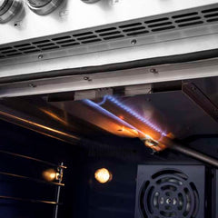 Forno Massimo 30-Inch French Door Gas Range in Stainless Steel (FFSGS6439-30) - The Home Selection