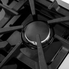 Forno Massimo 30-Inch French Door Gas Range in Stainless Steel (FFSGS6439-30) - The Home Selection