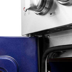 Forno Massimo 30-Inch French Door Gas Range in Stainless Steel (FFSGS6439-30) - The Home Selection