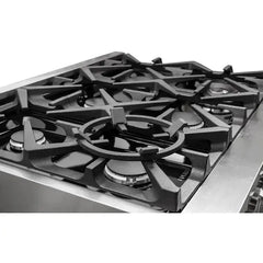 Forno Massimo 36" Dual Fuel Range in Stainless Steel - FFSGS6125-36 - The Home Selection