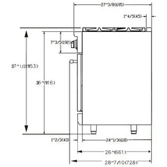 Forno Massimo 36" Dual Fuel Range in Stainless Steel - FFSGS6125-36 - The Home Selection