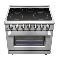 Forno Massimo 36-Inch Electric Range in Stainless Steel (FFSEL6020-36) - The Home Selection