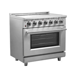 Forno Massimo 36-Inch Electric Range in Stainless Steel (FFSEL6020-36) - The Home Selection