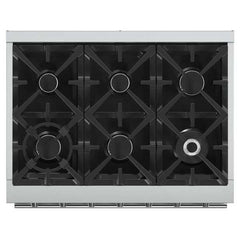 Forno Massimo 36-Inch Gas Range in Stainless Steel - FFSGS6239-36 - The Home Selection