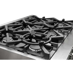 Forno Massimo 36-Inch Gas Range in Stainless Steel - FFSGS6239-36 - The Home Selection