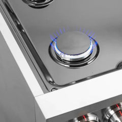 Forno Massimo 48″ Freestanding French Door Dual Fuel Range with 8 Burners - FFSGS6325-48 - The Home Selection
